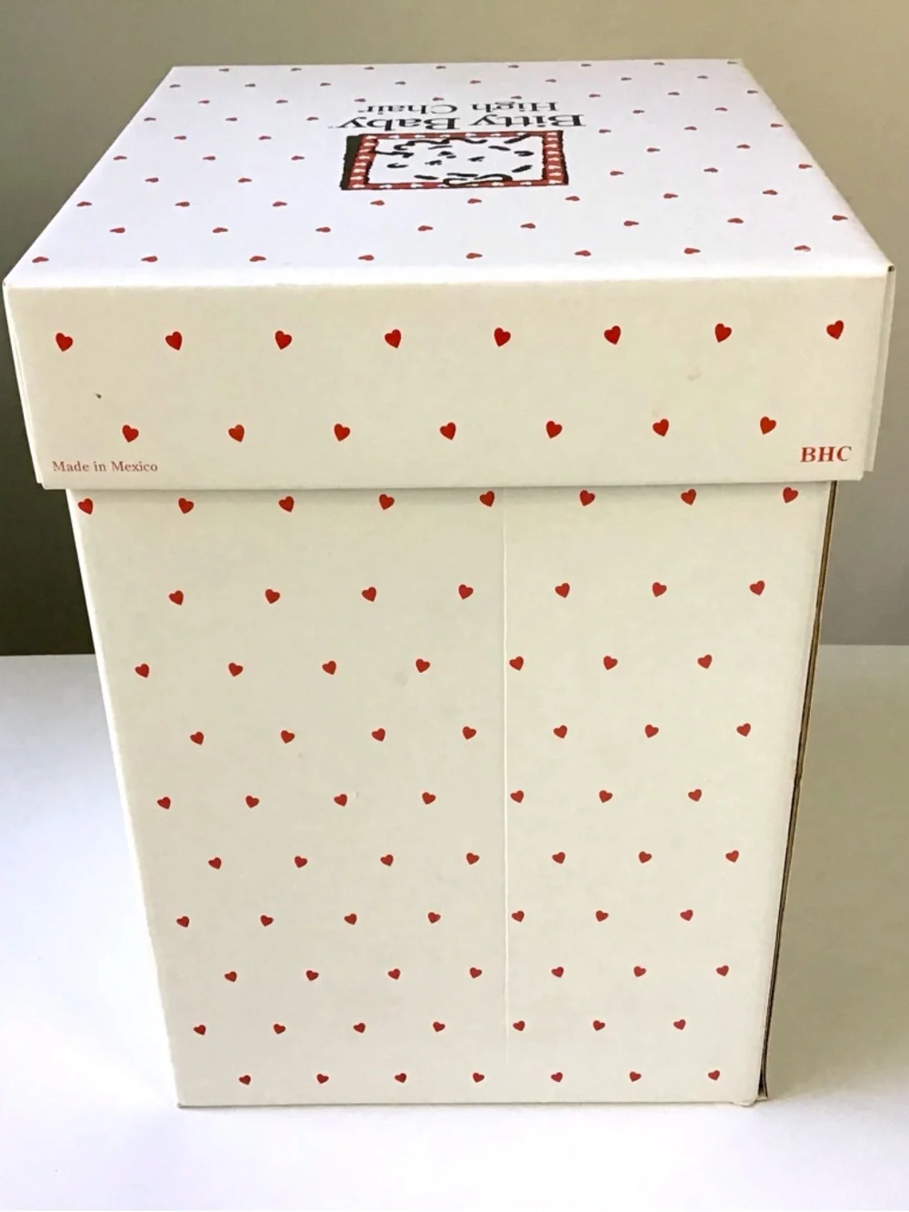 Vintage EMPTY BOX Bitty Baby High Chair BHC Pleasant Company American Girl Heart